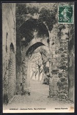 Cpa auribeau ancienne - cpa, auribeau,