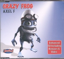 Crazy Frog Axel F CD UK Gusto 2005 Single CDGUS17