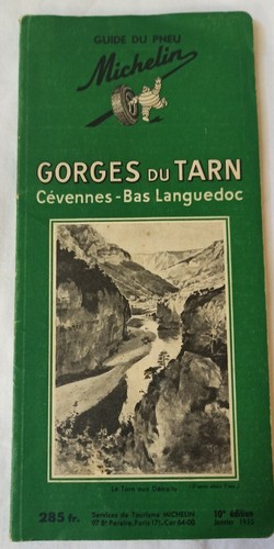 Guide michelin 1955 gorges - 1955, /