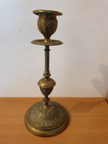 Ancien bougeoir chandelier - , en