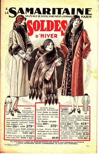 Samaritaine soldes hiver - samaritaine, d'hiver
