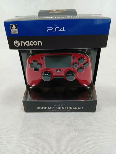 Manette filaire rouge nacon - 3m,