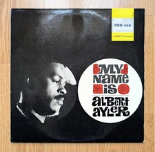 Albert Ayler My Name Is Albert Ayler Debut 140 Original Mono DG Rare EXC+