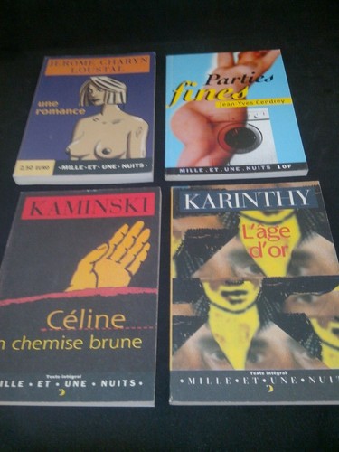 Lot mille une nuits - et,