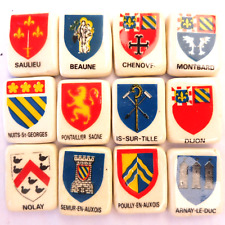 SERIE COMPLETE DE FEVES - LES ARMOIRIES  BLASONS MAURIN