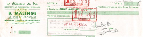 1965 chaussure pin - du, b