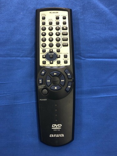 Aiwa dvd video remote - dvd,