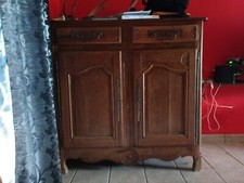 buffet ancien ,deux portes et deux tiroirs en chaîne 