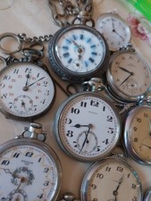 Lot De 10 Montre De Poche Lip