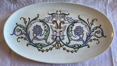Ancien plat ovale choisy - plat, le
