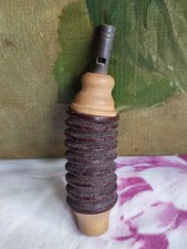 ANCIEN APPEAU BOIS ET CUIR
