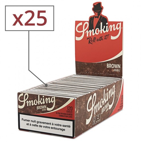 Papier rouler smoking brown - papier,