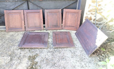 Ensemble de petites portes en chene, placards, autre