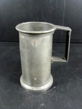 Mug measuring half liter tin