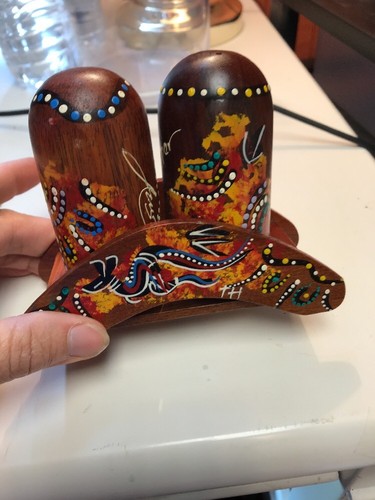 Vtg australia aboriginal art - aboriginal,