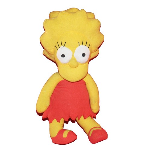 Vintage lisa simpsons plush - lisa,