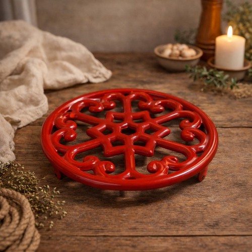 Dessous plat rond fonte - de,