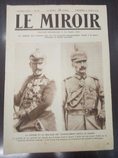 Journal Le Miroir N° 62 -