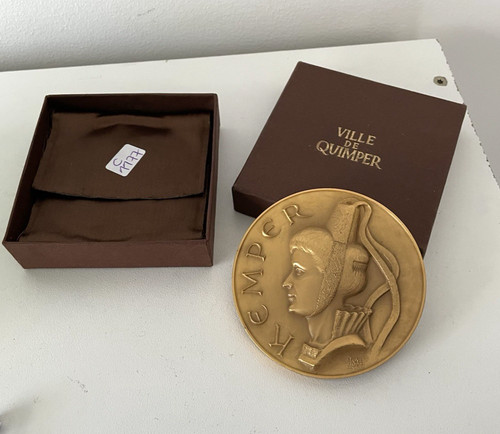 Médaille bronze ville - , de