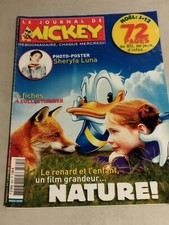 WALT DISNEY LE JOURNAL DE MICKEY LE RENARD ET L'ENFANT UN FILM G...  N°2895 (GG)