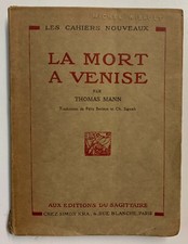 La Mort à Venise - Thomas Mann - Les Cahiers Nouveaux 