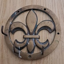 PORTE CLE MURAL BLASON  FLEUR