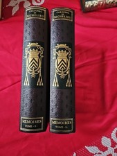 JEAN DE BONNOT CARDINAL DE RICHELIEU MEMOIRES EDITION 1982  2 VOL PARFAIT ETAT
