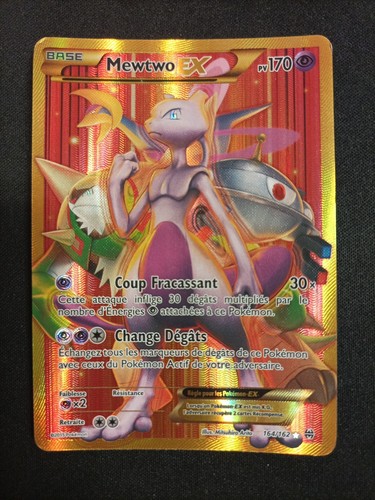 Carte pokémon mewtwo - carte, ex