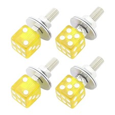 4x Vis Plaque Immatriculation