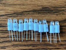 10 New Warm White 6V Bi-Pin