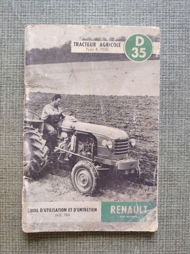 Livret entretien et - d'entretien,