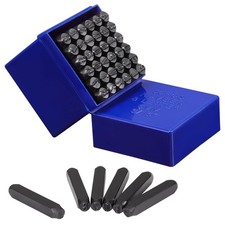 Lot de 36 lettres à frapper