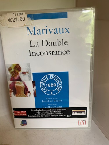 Dvd theatre marivaux double - theatre,