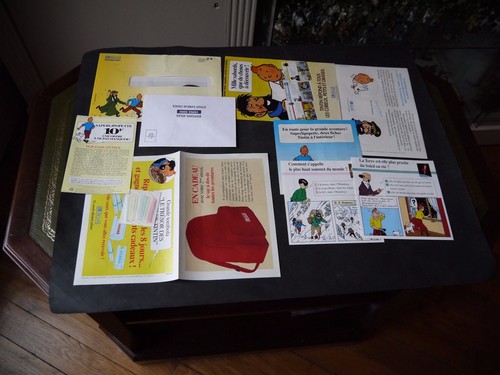 Publicité tintin edition - publicitÉ,