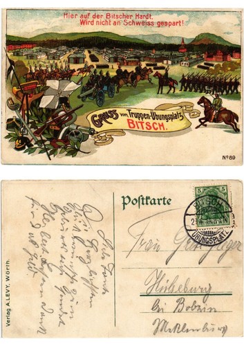 Cpa litho gruss vom - cpa,