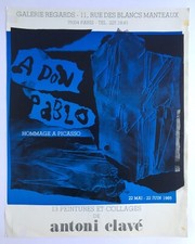 Antoni CLAVÉ, A don Pablo /