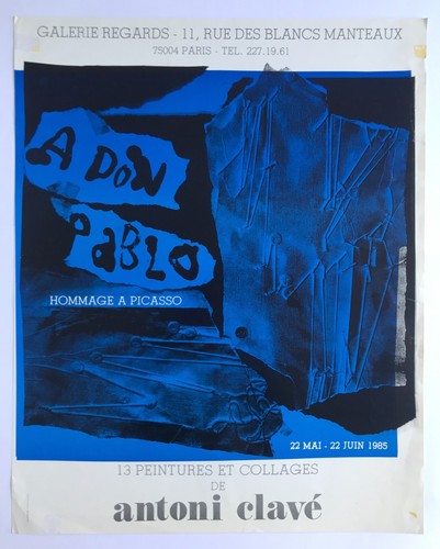 Antoni clavé don pablo - clavÉ,, a