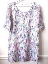 ROBE graphique marque japonaise "Pink Nolleys" T36 38 très très joli ! NEUF