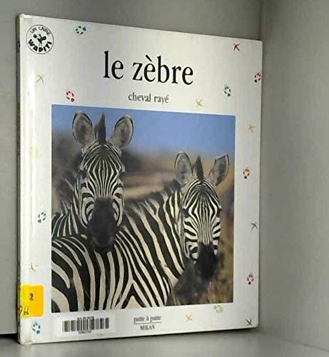 Zèbre cheval rayé - le, :