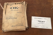 1 Bte de 20 Paquets de 5 Lames Pour Rasoir Ancien Marque "OK" Fabriqué en France