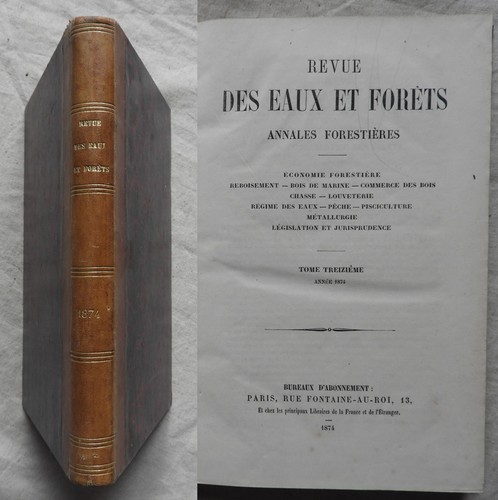 Revue des eaux forets - des,