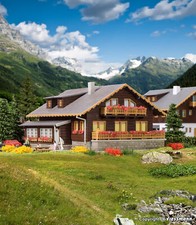 Vollmer 47745 chalet kit - vollmer,