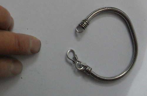 Bracelet bain argent indien - bain,