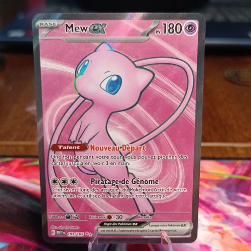 Carte pokemon mew - ex, français