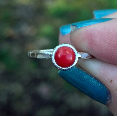 Petite bague ronde argent - bague,