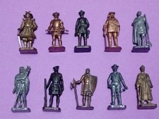 Figurines publicitaires - Lot de 10 anciens soldats Kinder Metal - Lot 20