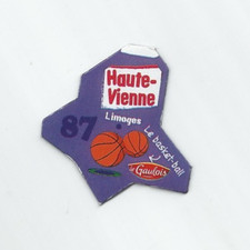 MAGNET DEPART'AIMANT LE GAULOIS. LE BASKET BALL. LIMOGES. HAUTE VIENNE 87