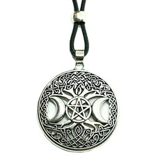 Collier pentacle pendentif