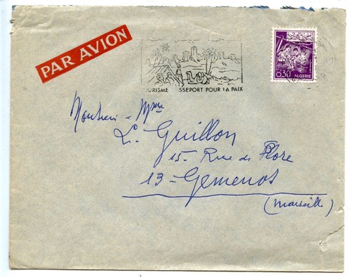Lettre enveloppe etablissement - lettre,