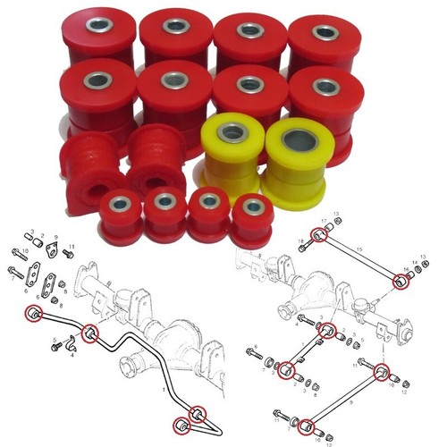 Kit silentblocs - kit,